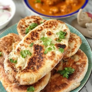 Cheese and Onion Naan