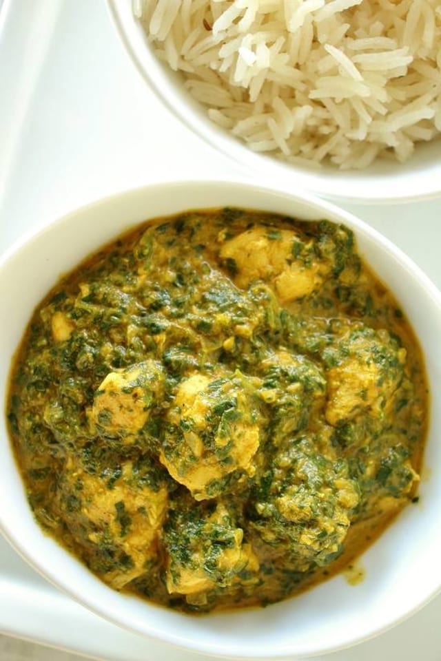Chicken Saag.