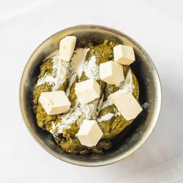 Saag Paneer.